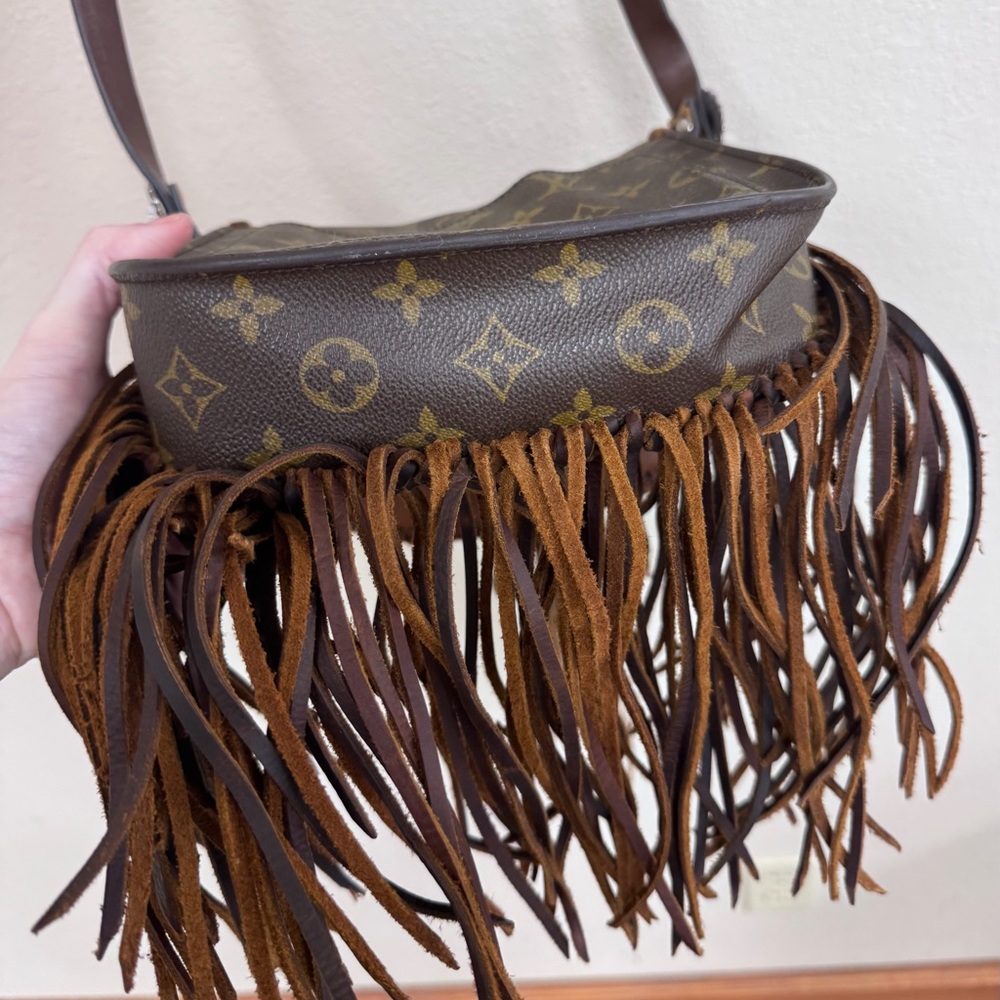 Authentic Louis Vuitton St Cloud Crossbody upcycled bag - Picture 9 of 16